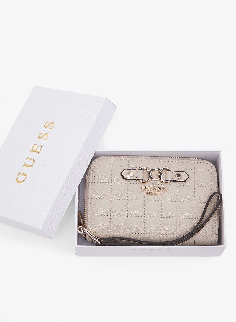 GUESS Nadira Medium Zip Around Wallet - Image 5